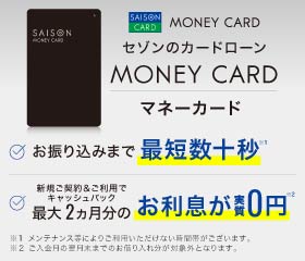 クレディセゾン マネーカード