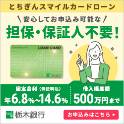 栃木銀行カードローン