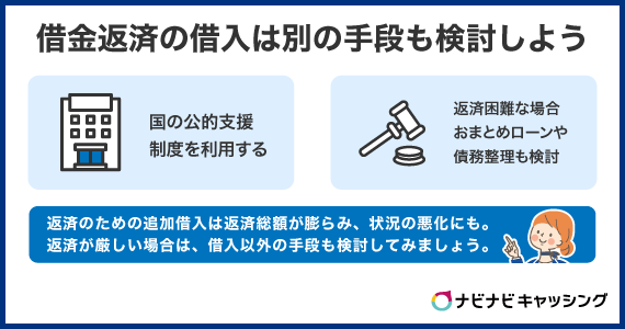 借金返済のために30万円を借入しようと考えている人は別の手段も検討しよう