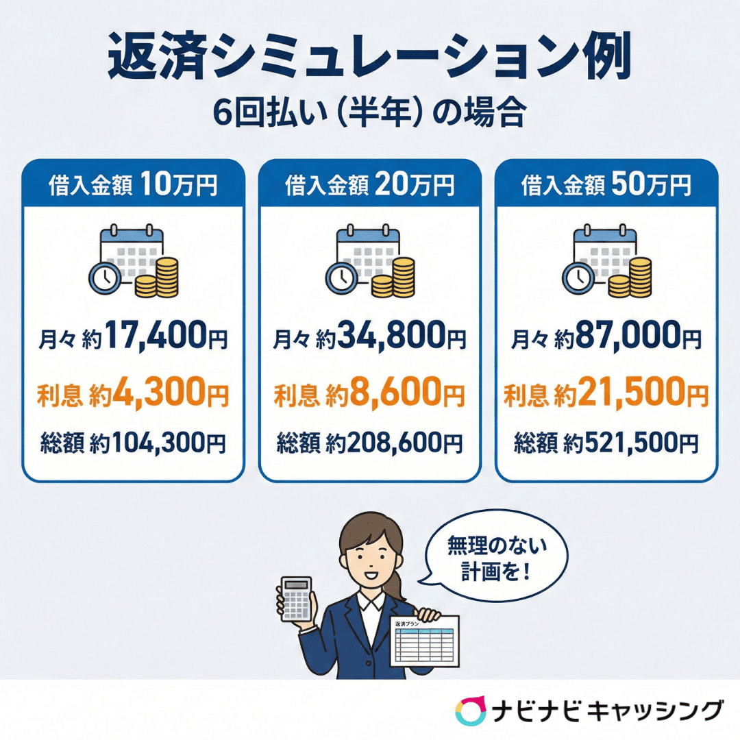 返済シミュレーション例