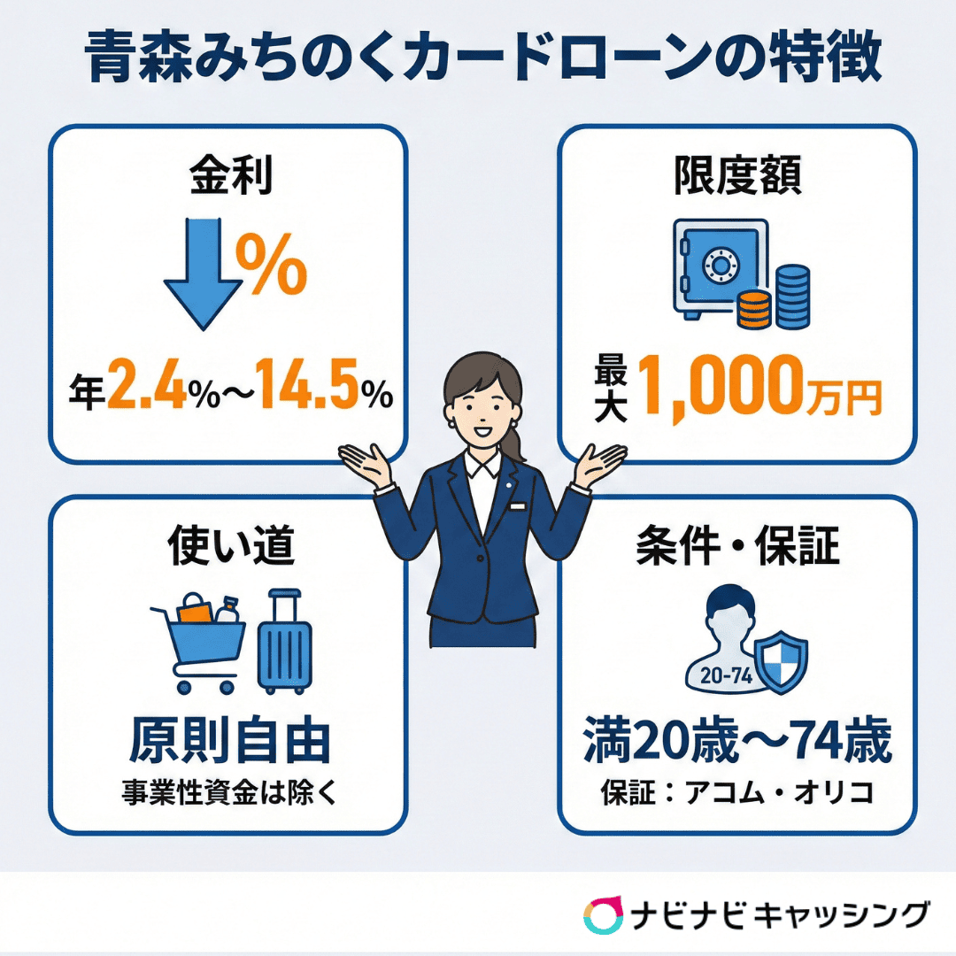 青森みちのくカードローンの特徴