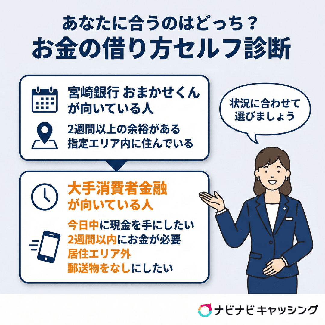 お金の借り方セルフ診断